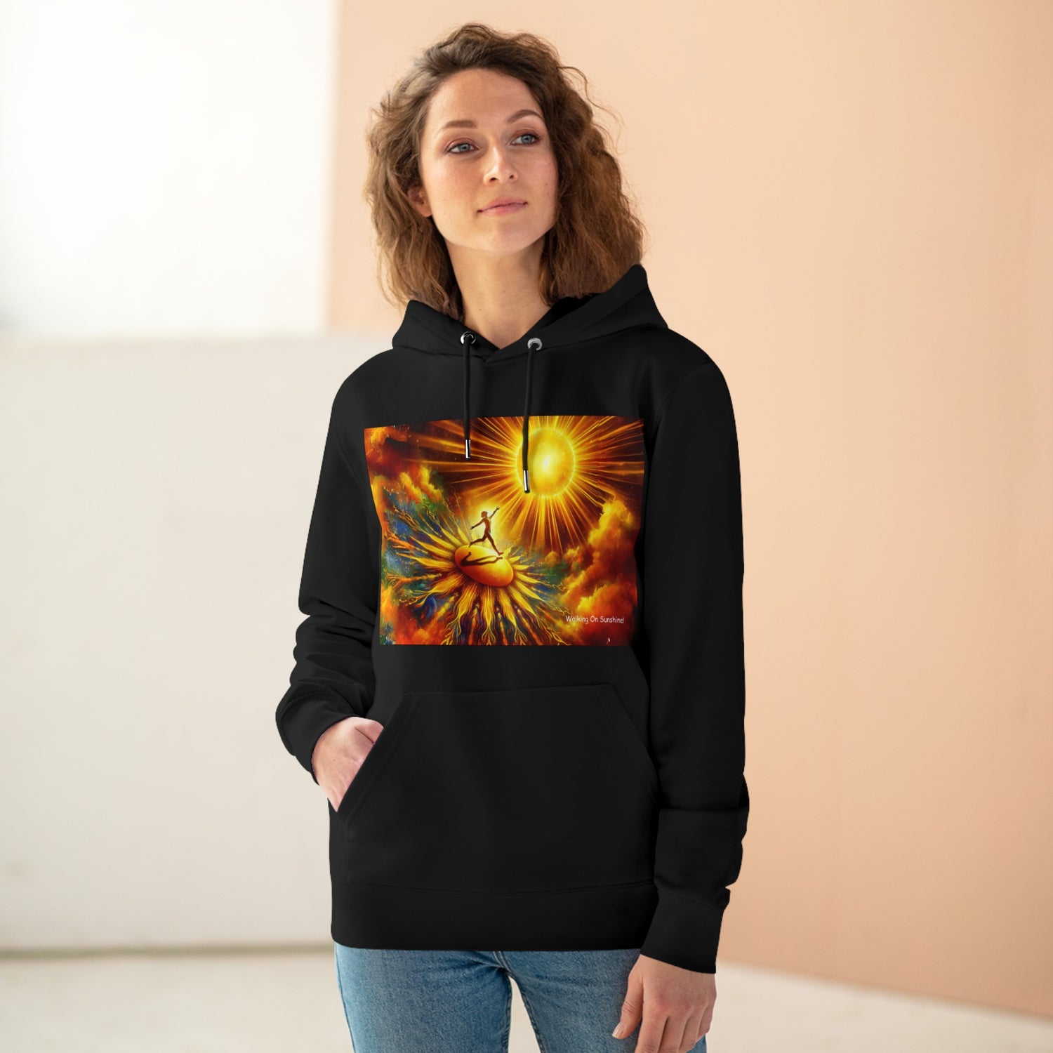 Walking on Sunshine Eco-friendly Hoodie