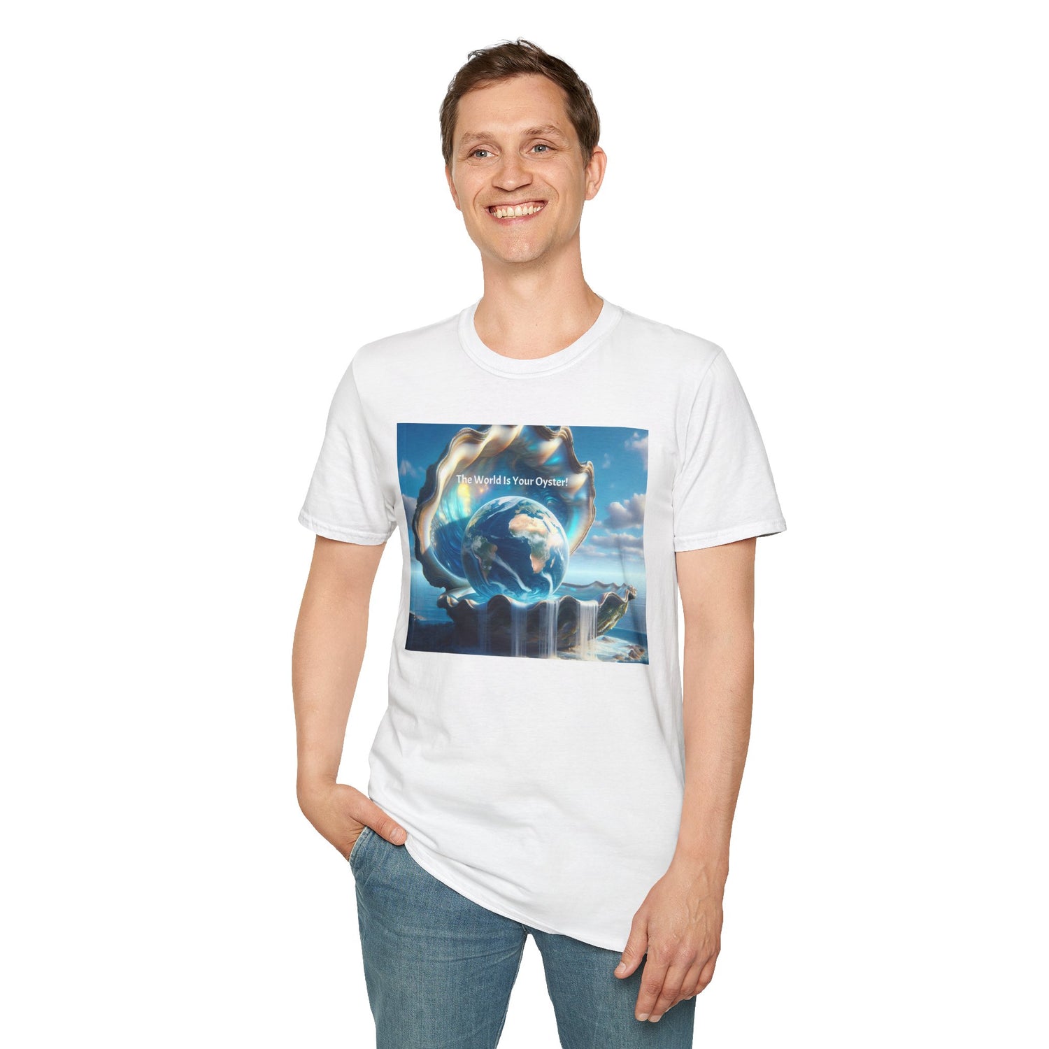 The World is Your Oyster Unisex Softstyle T-Shirt