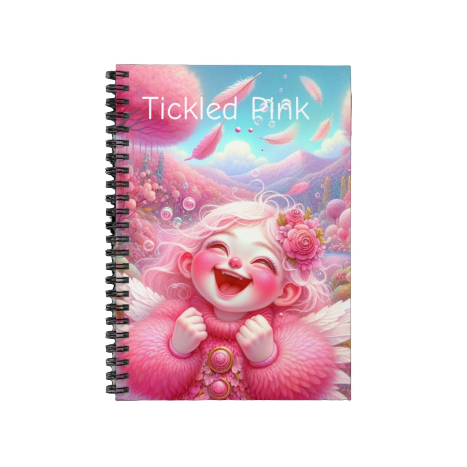 Tickled Pink Spiral Notebook