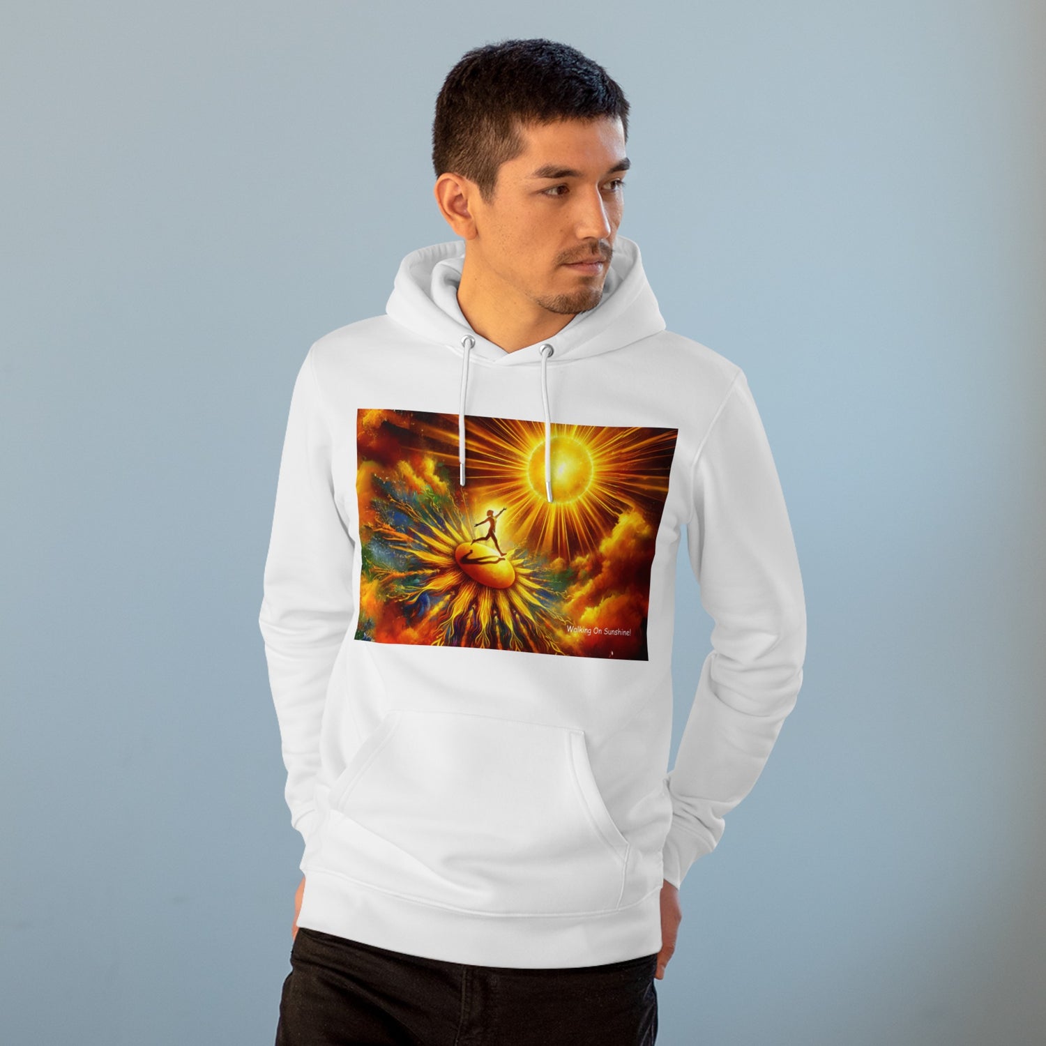 Walking on Sunshine Eco-friendly Hoodie