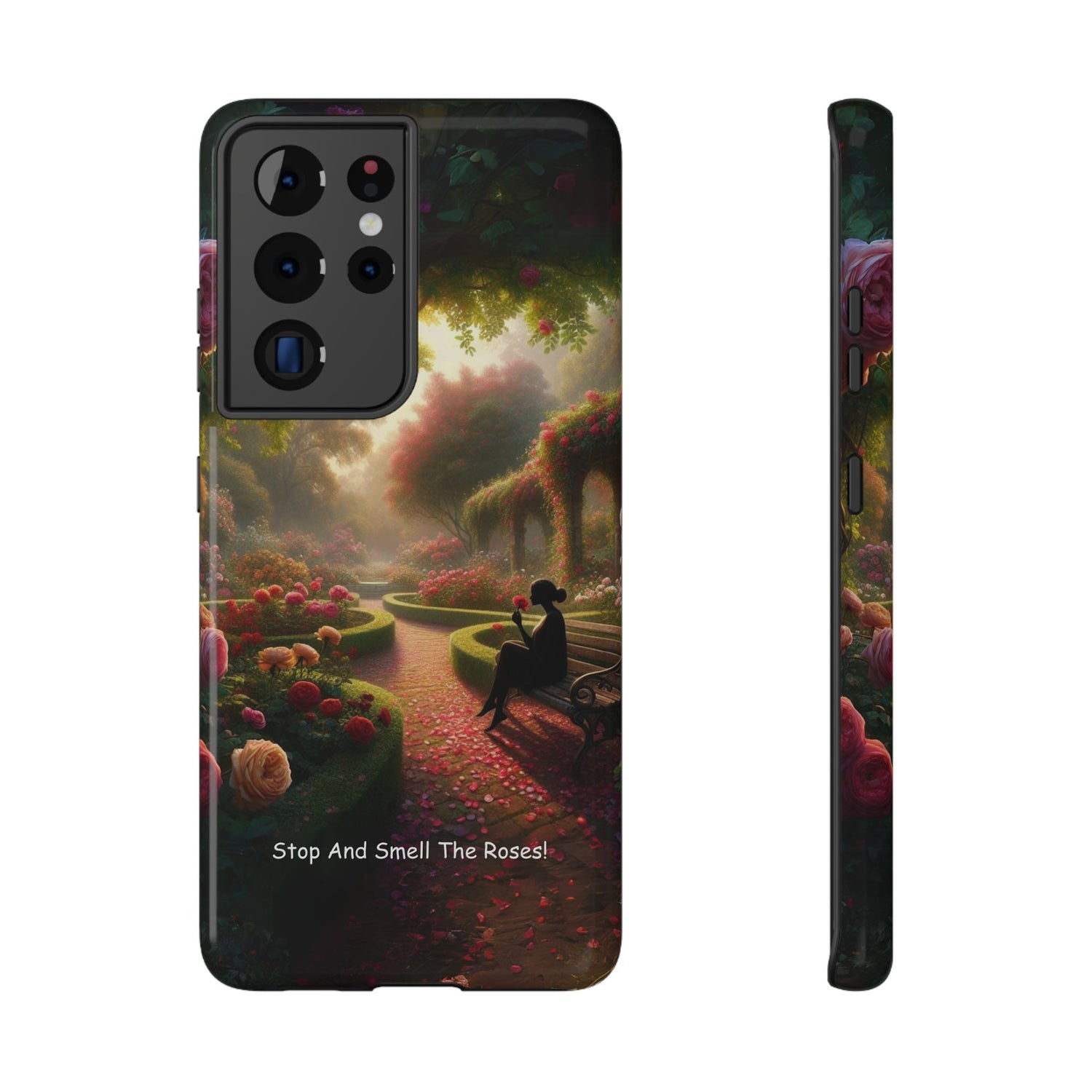 Stop And Smell The Roses Impact-Resistant phone Cases, iphone & Samsung