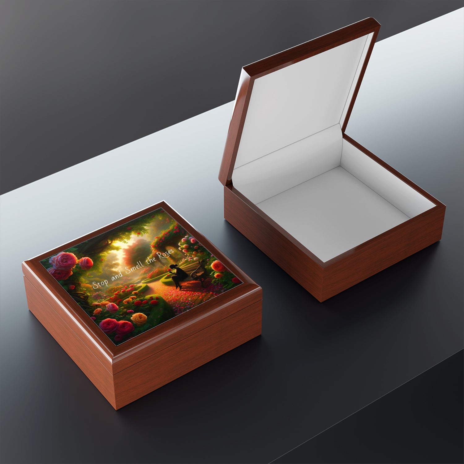 Everything's Coming up Roses Jewelry Box