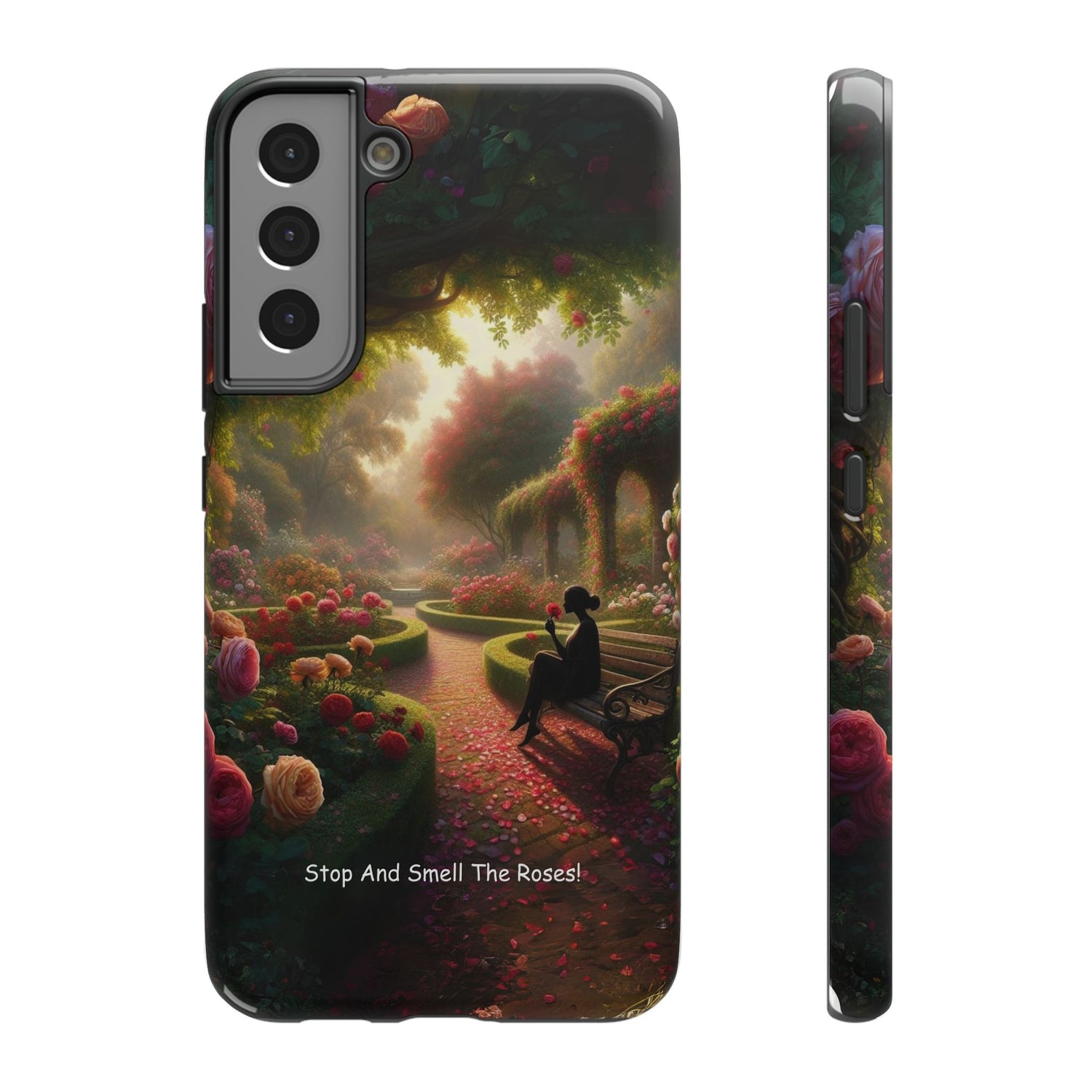 Stop And Smell The Roses Impact-Resistant phone Cases, iphone & Samsung