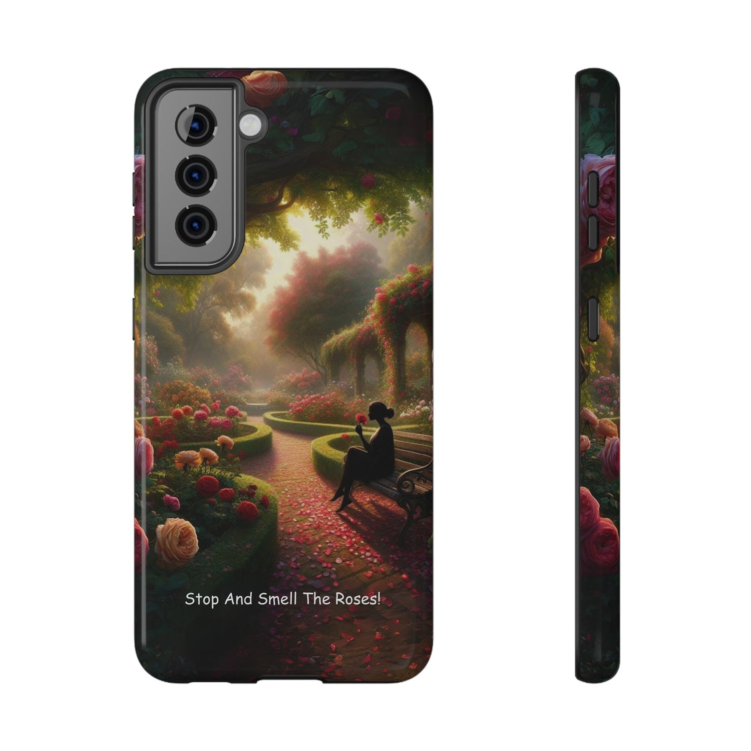 Stop And Smell The Roses Impact-Resistant phone Cases, iphone & Samsung