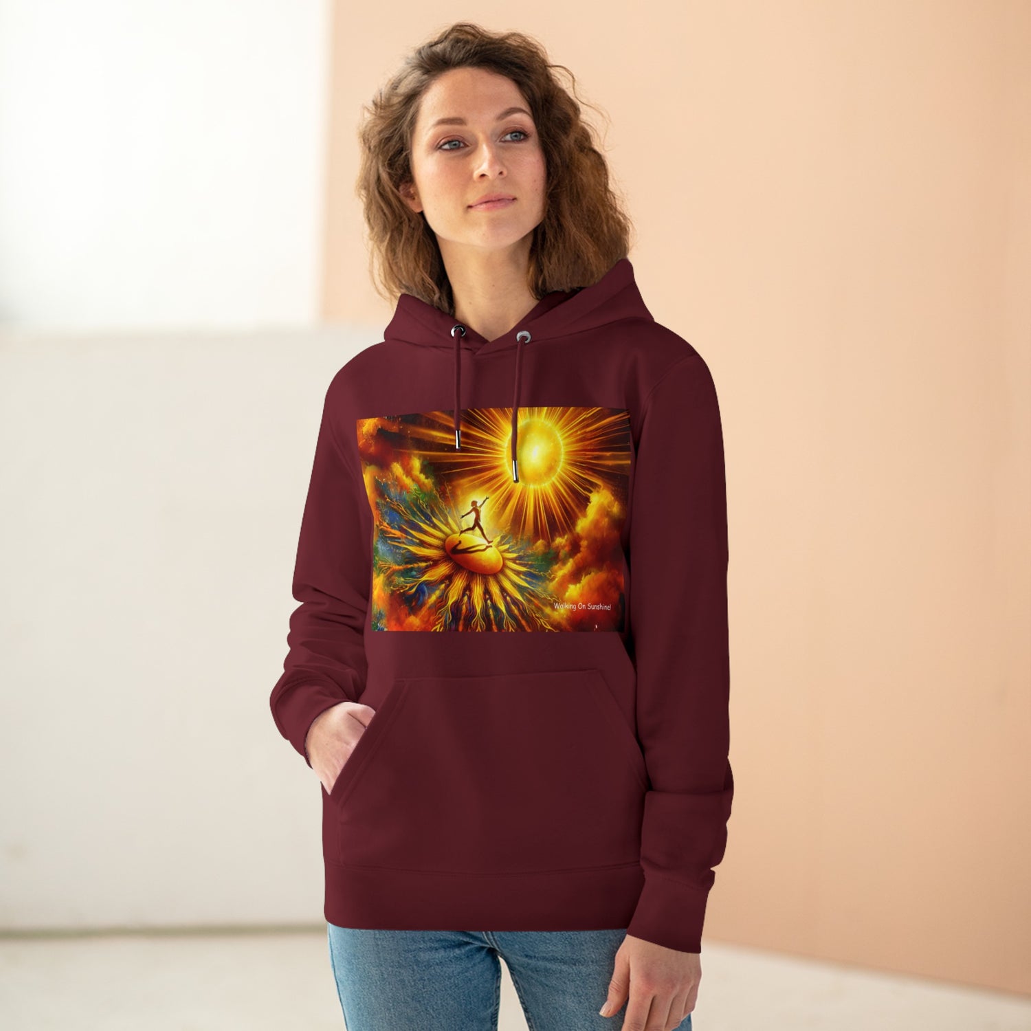 Walking on Sunshine Eco-friendly Hoodie