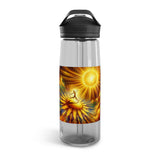 Walking on sunshine Water bottle, Clear water Bottle Gift For He