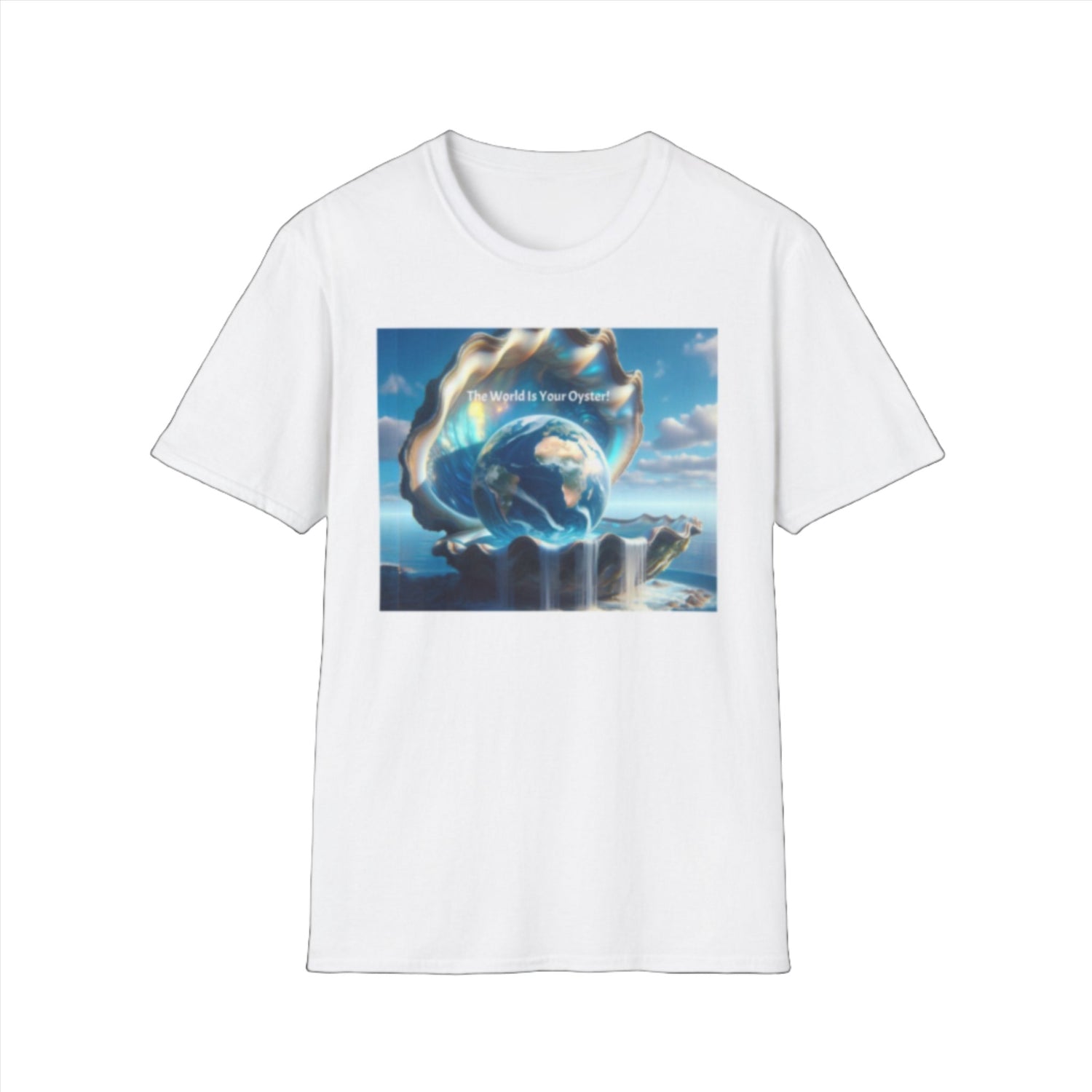 The World is Your Oyster Unisex Softstyle T-Shirt