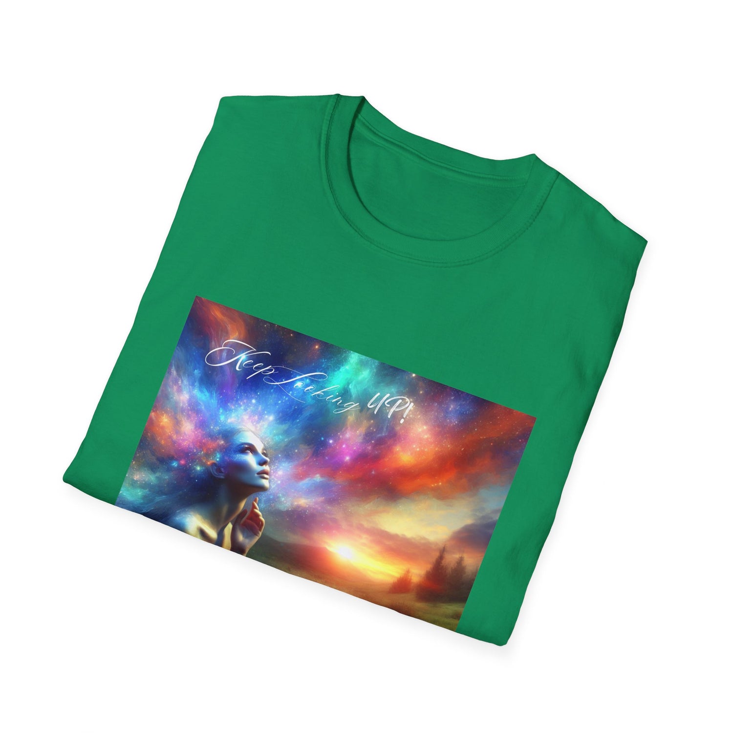 Keep Looking Up! Unisex Softstyle T-Shirt