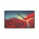 Paint The Town Red Desk Mat