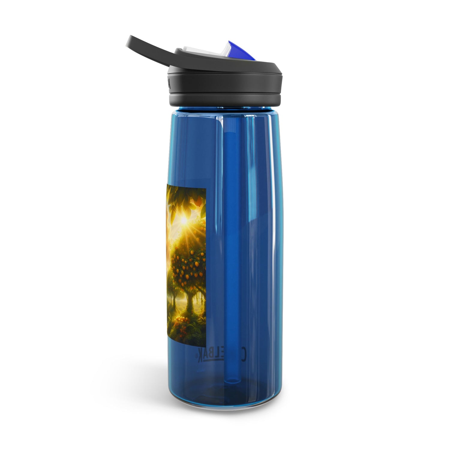 When Life Hands You Lemon 25oz Transparent Water Bottle, Back to school Gift