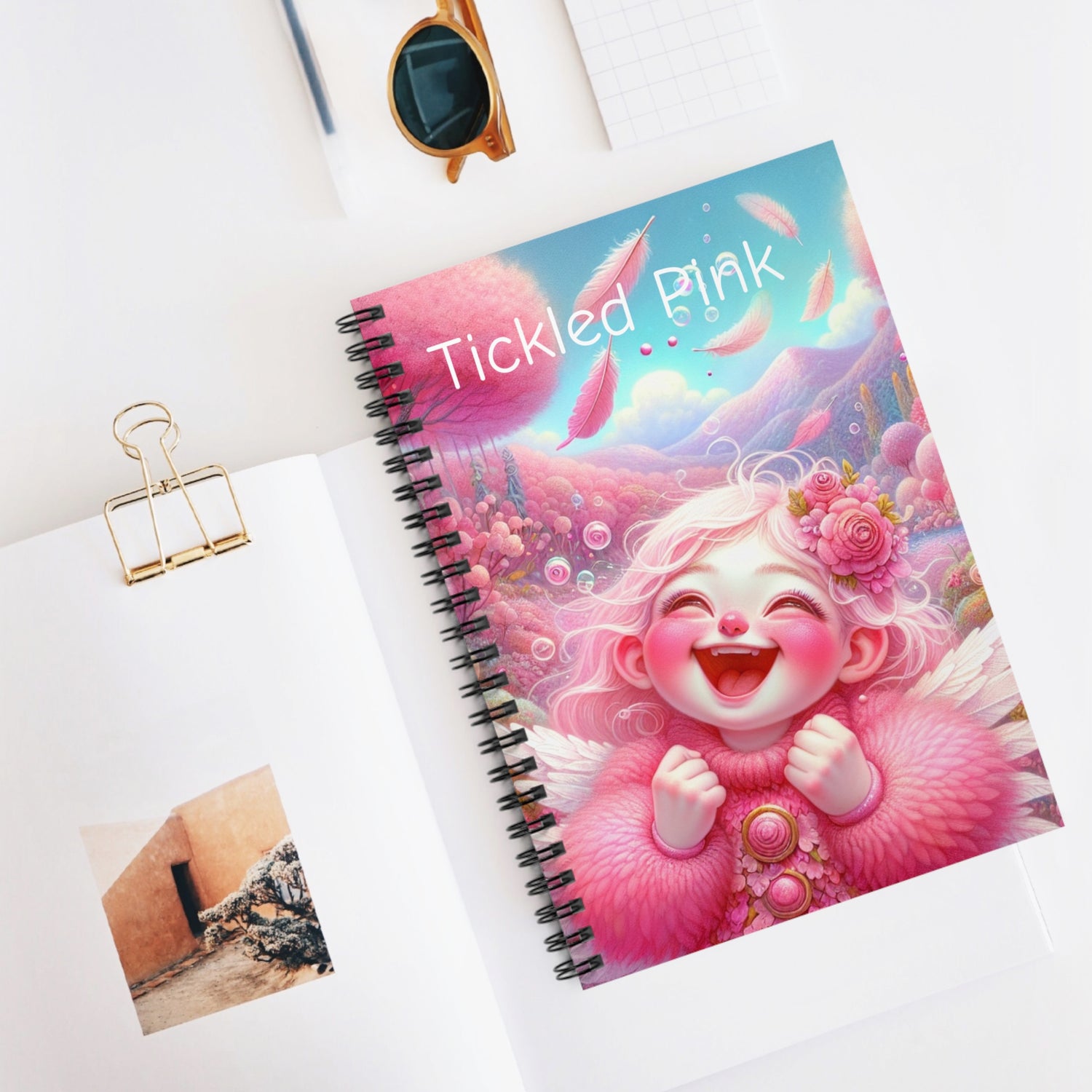 Tickled Pink Spiral Notebook