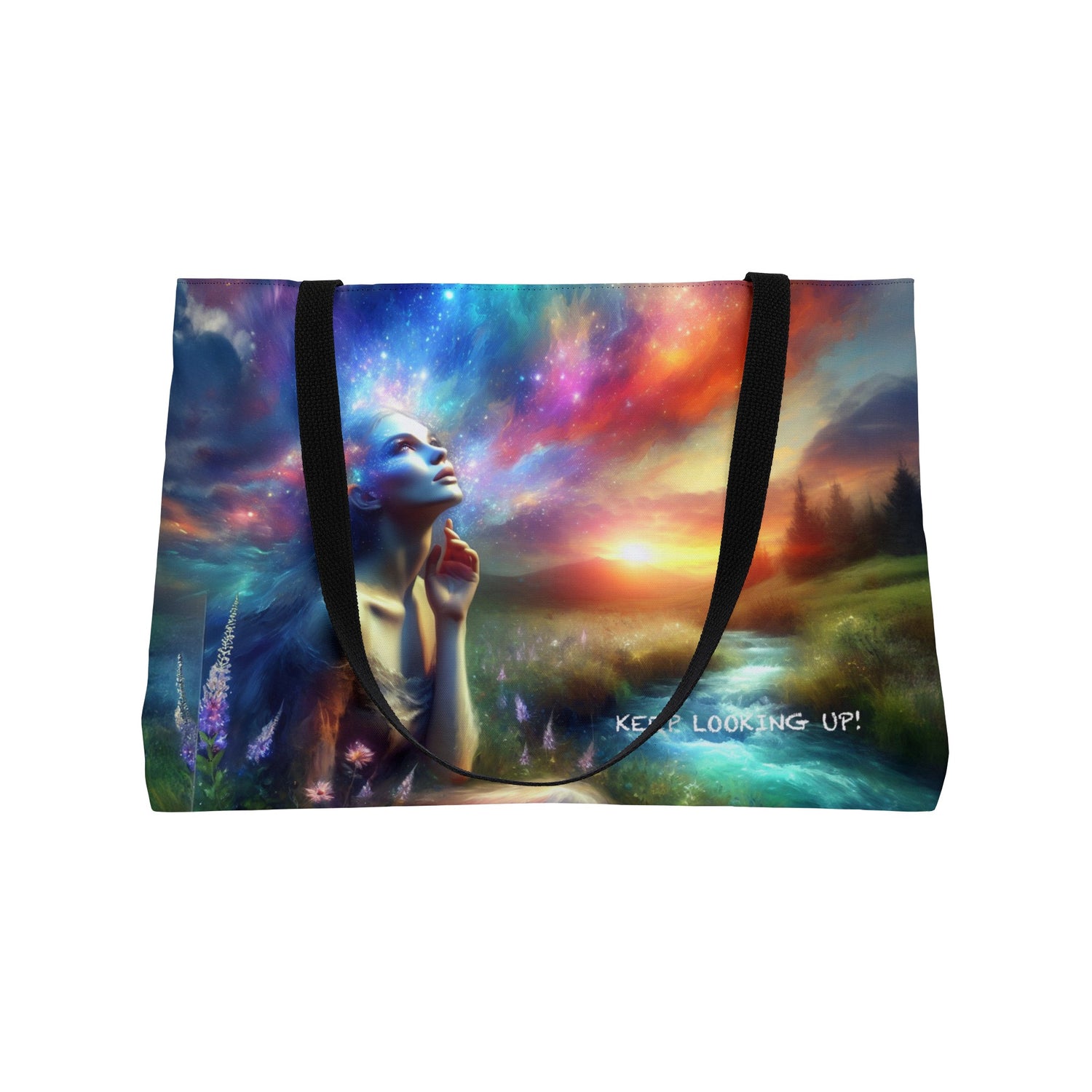 Keep Looking Up! Weekender Tote Bag