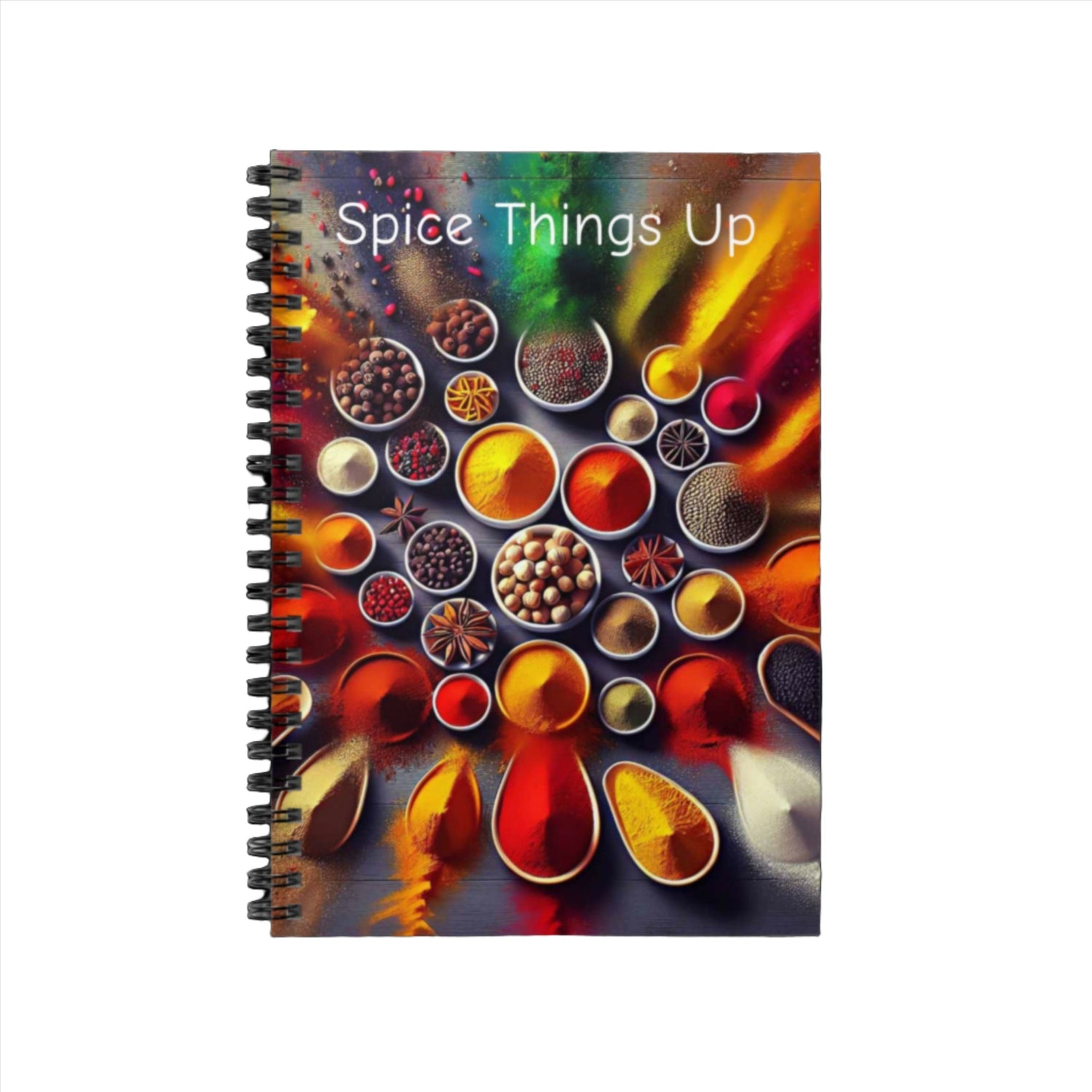 Spice Things Up Spiral Notebook