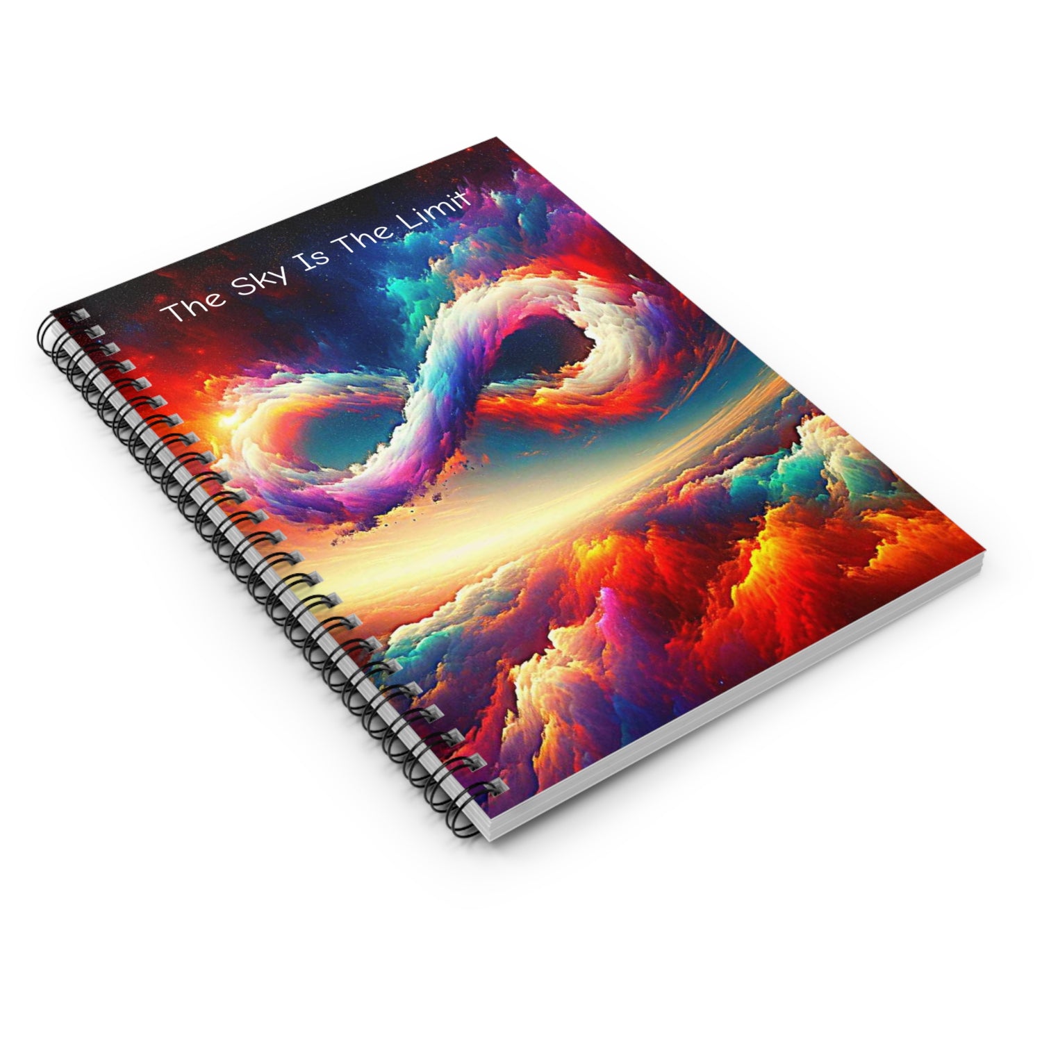 The Sky Is The Limit Spiral Notebook