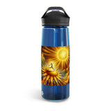 Walking on sunshine Water bottle, Clear water Bottle Gift For He