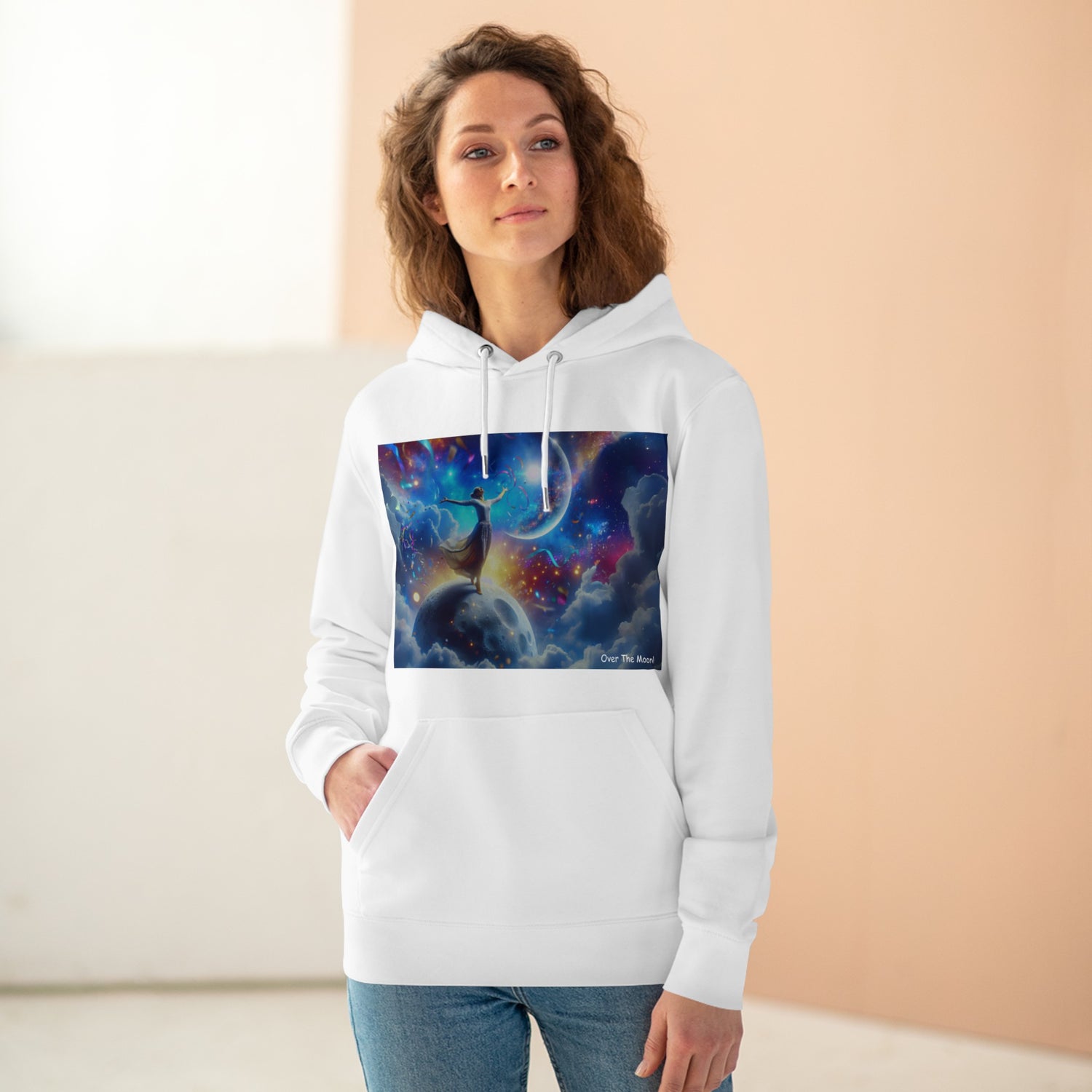 Over The Moon Eco-friendly Hoodie