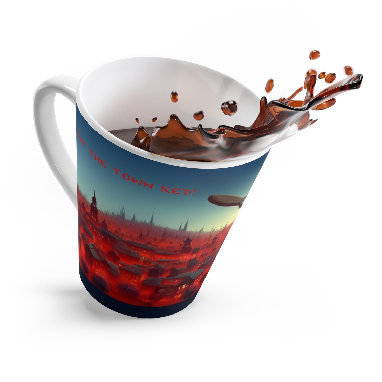 Paint The Town Red Coffee Mug