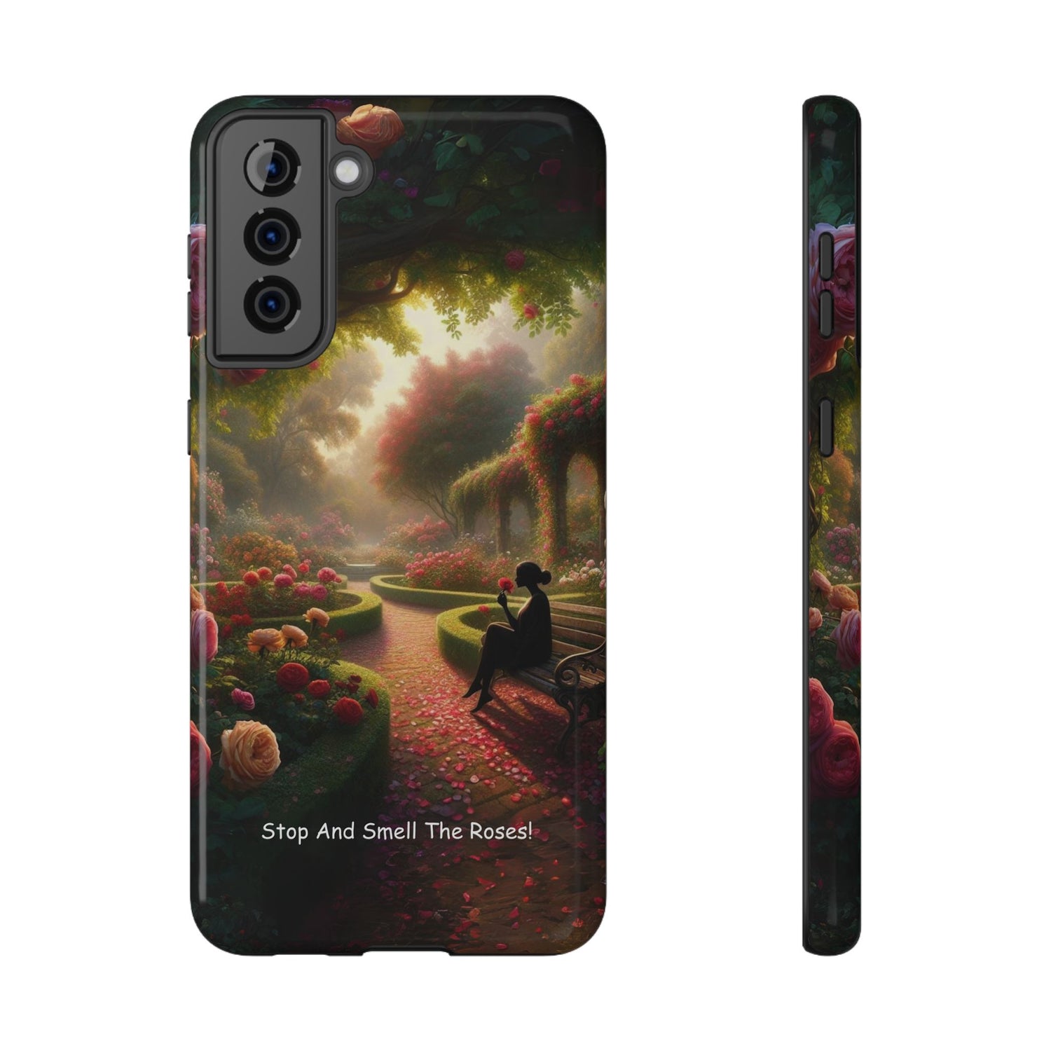 Stop And Smell The Roses Impact-Resistant phone Cases, iphone & Samsung