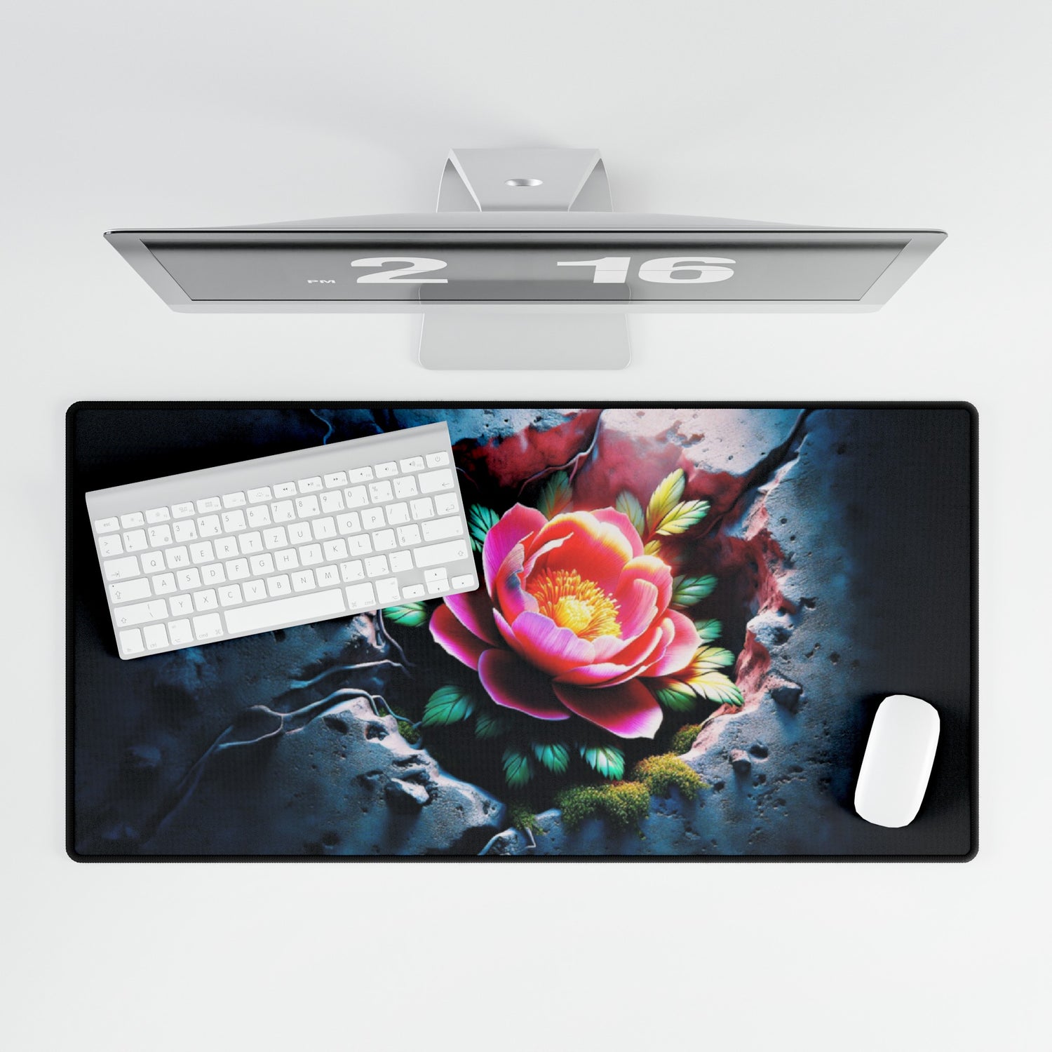 Bloom Where You're Planted Desk Mat