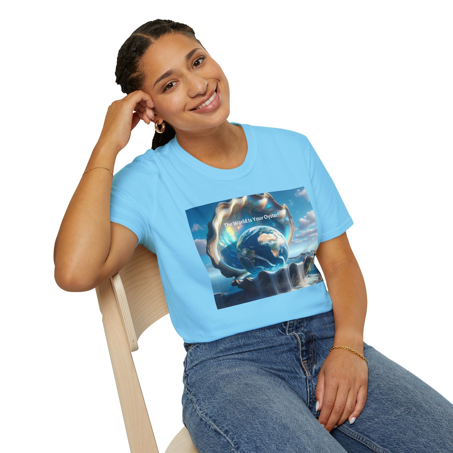 The World is Your Oyster Unisex Softstyle T-Shirt