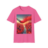 Paint The Town Red! Unisex Softstyle T-Shirt