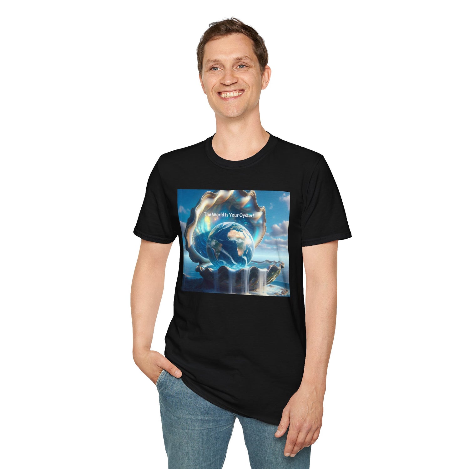 The World is Your Oyster Unisex Softstyle T-Shirt