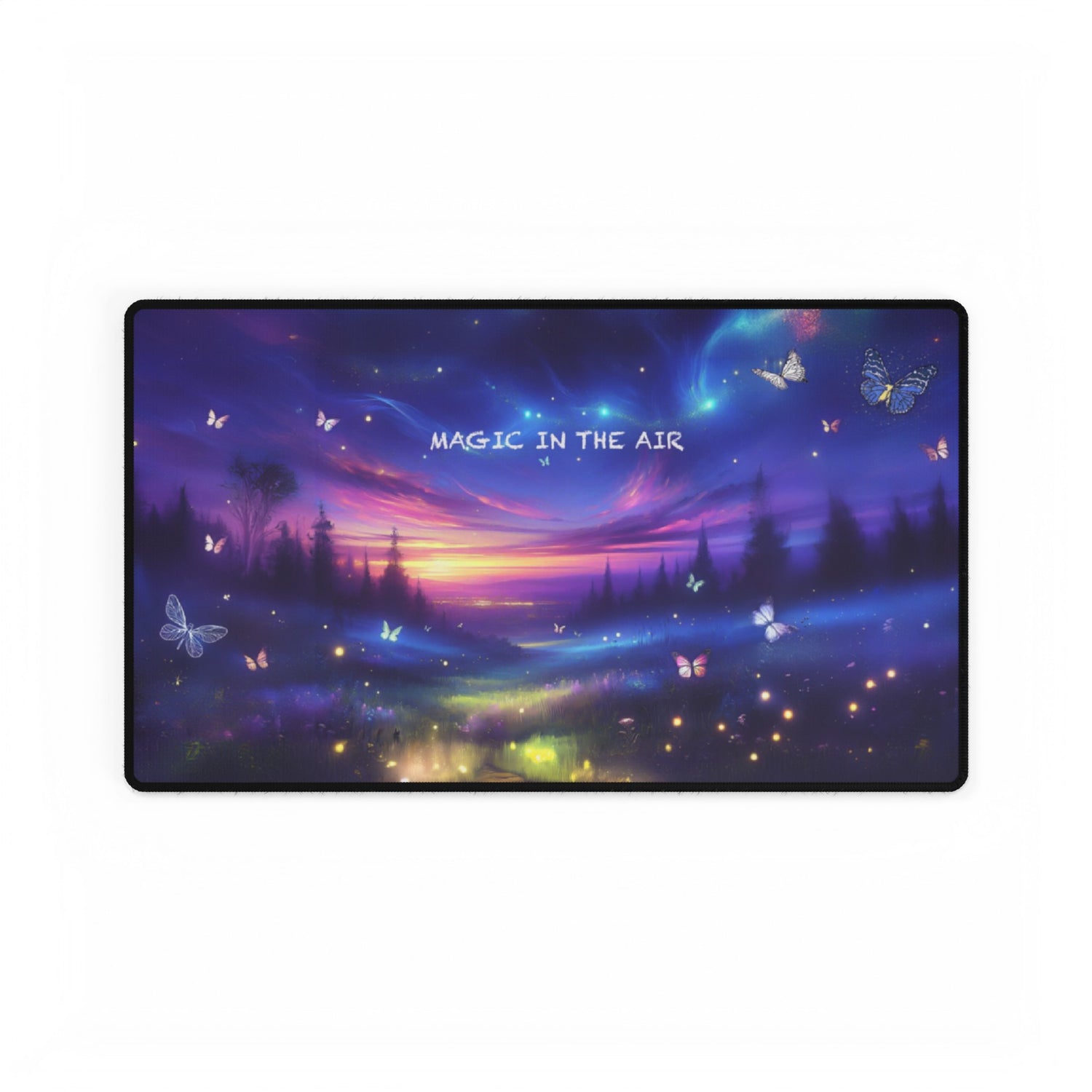 Magic In The Air Desk Mat