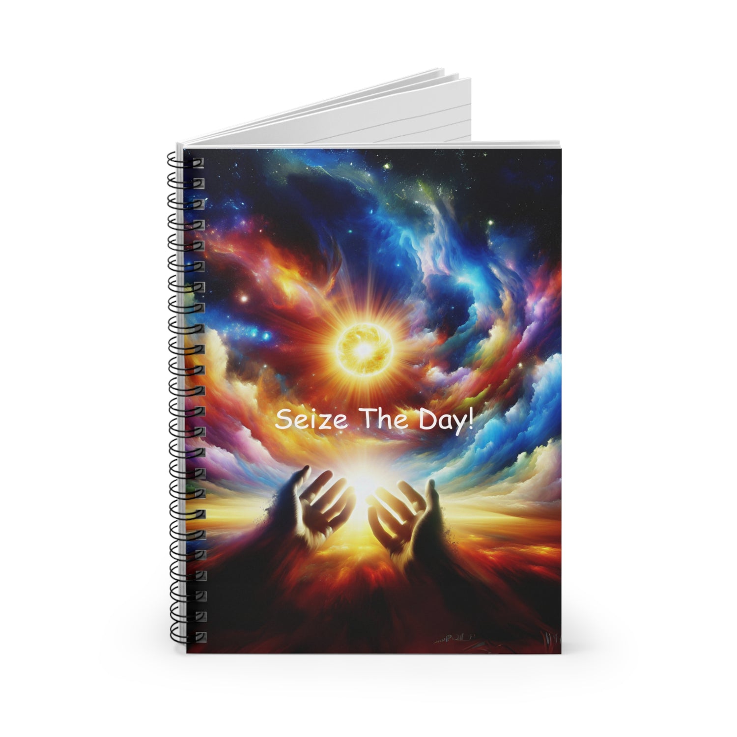 Seize The Day Spiral Notebook