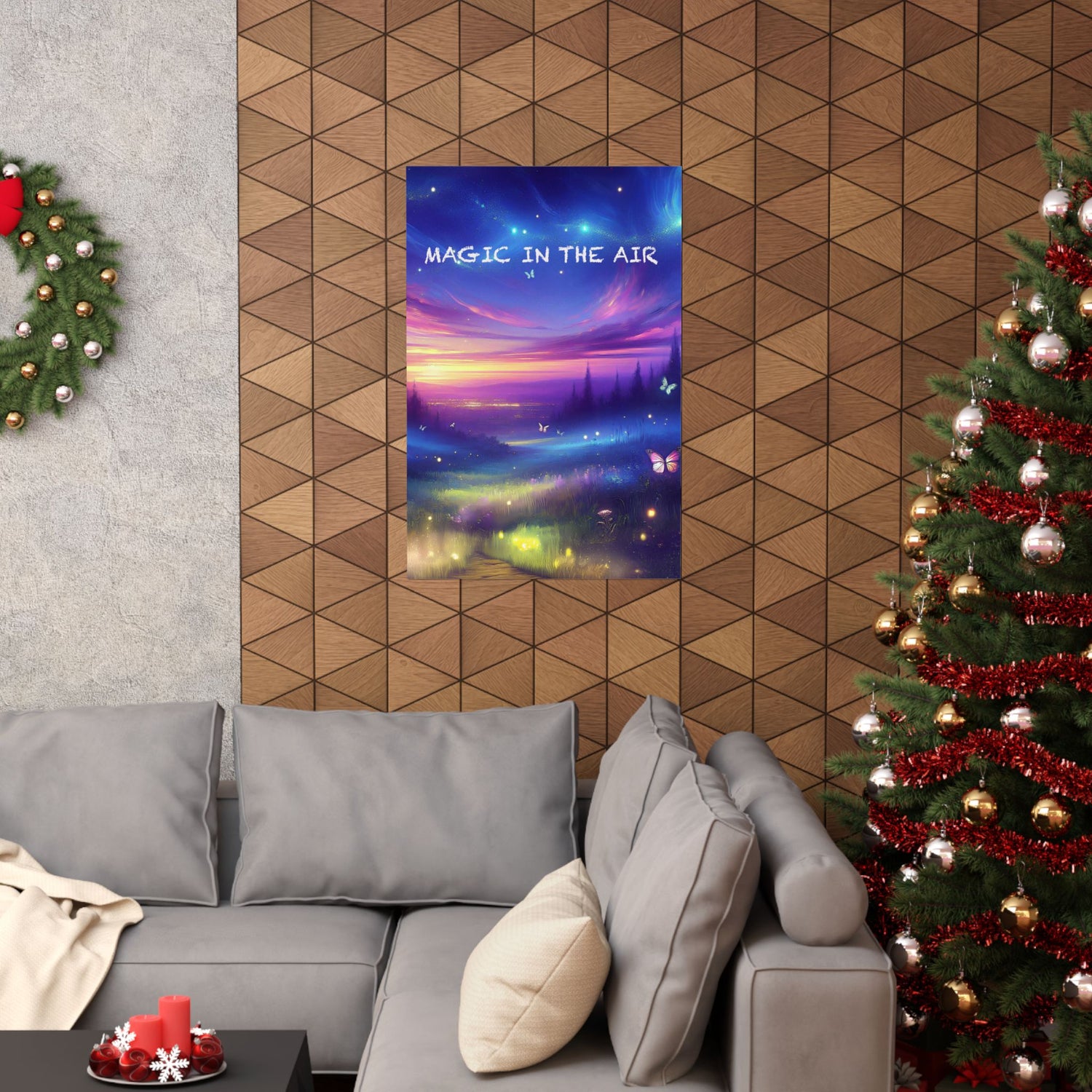 Magic In The Air Matte Vertical Posters