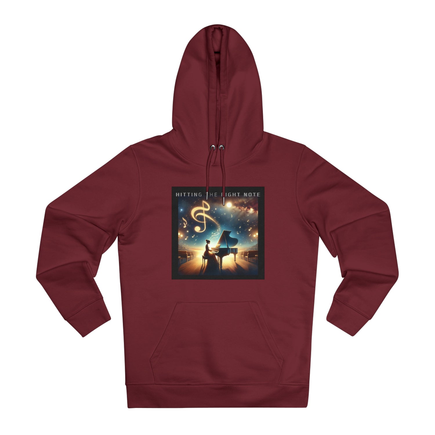 Hitting The Right Note Eco-friendly Hoodie