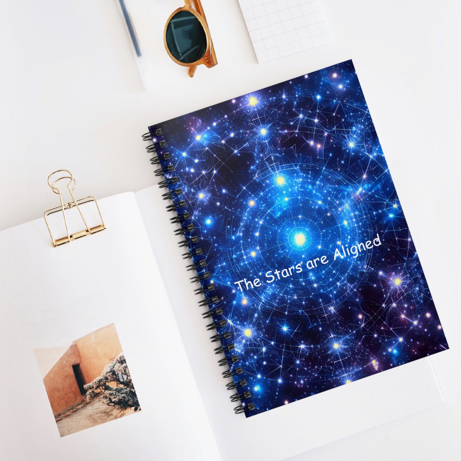 The Stars Are Aligned Spiral Notebook