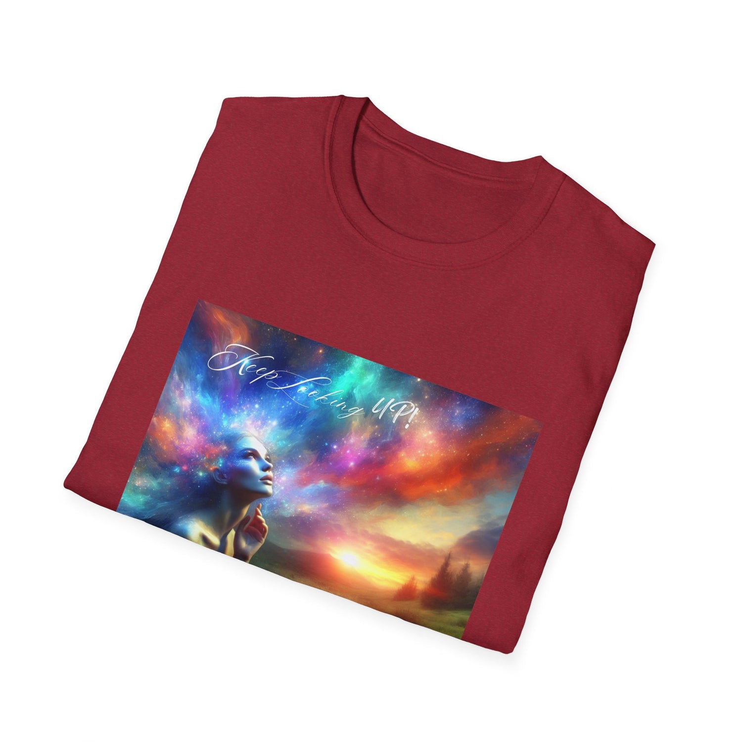 Keep Looking Up! Unisex Softstyle T-Shirt