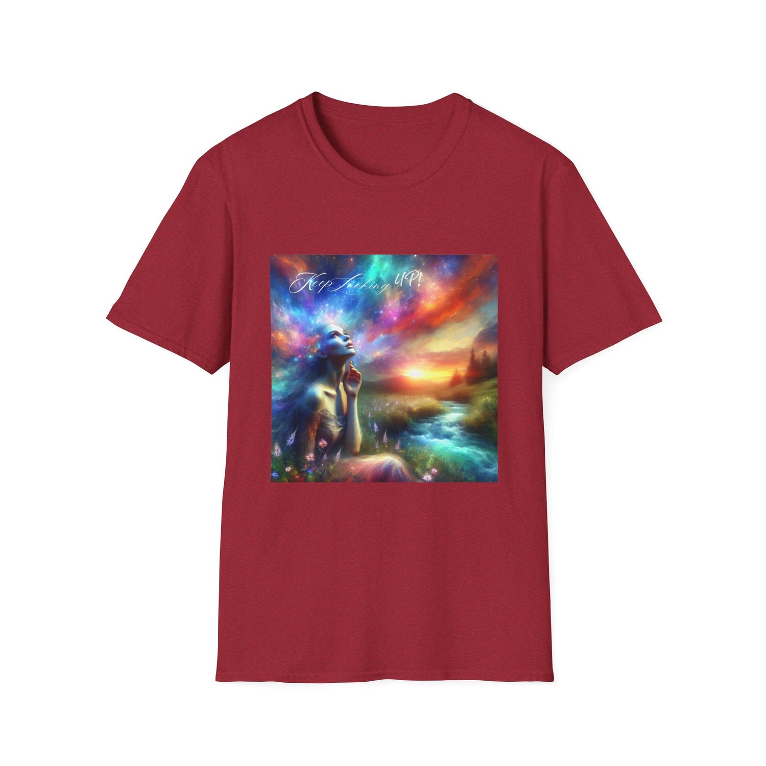 Keep Looking Up! Unisex Softstyle T-Shirt