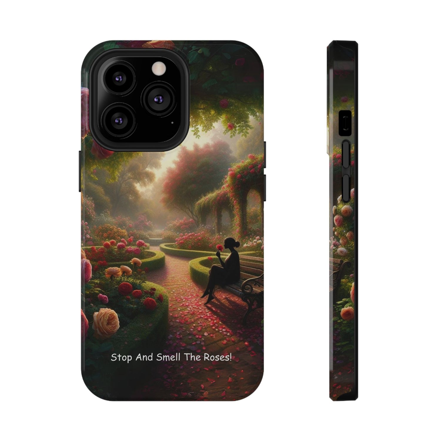 Stop And Smell The Roses Impact-Resistant phone Cases, iphone & Samsung