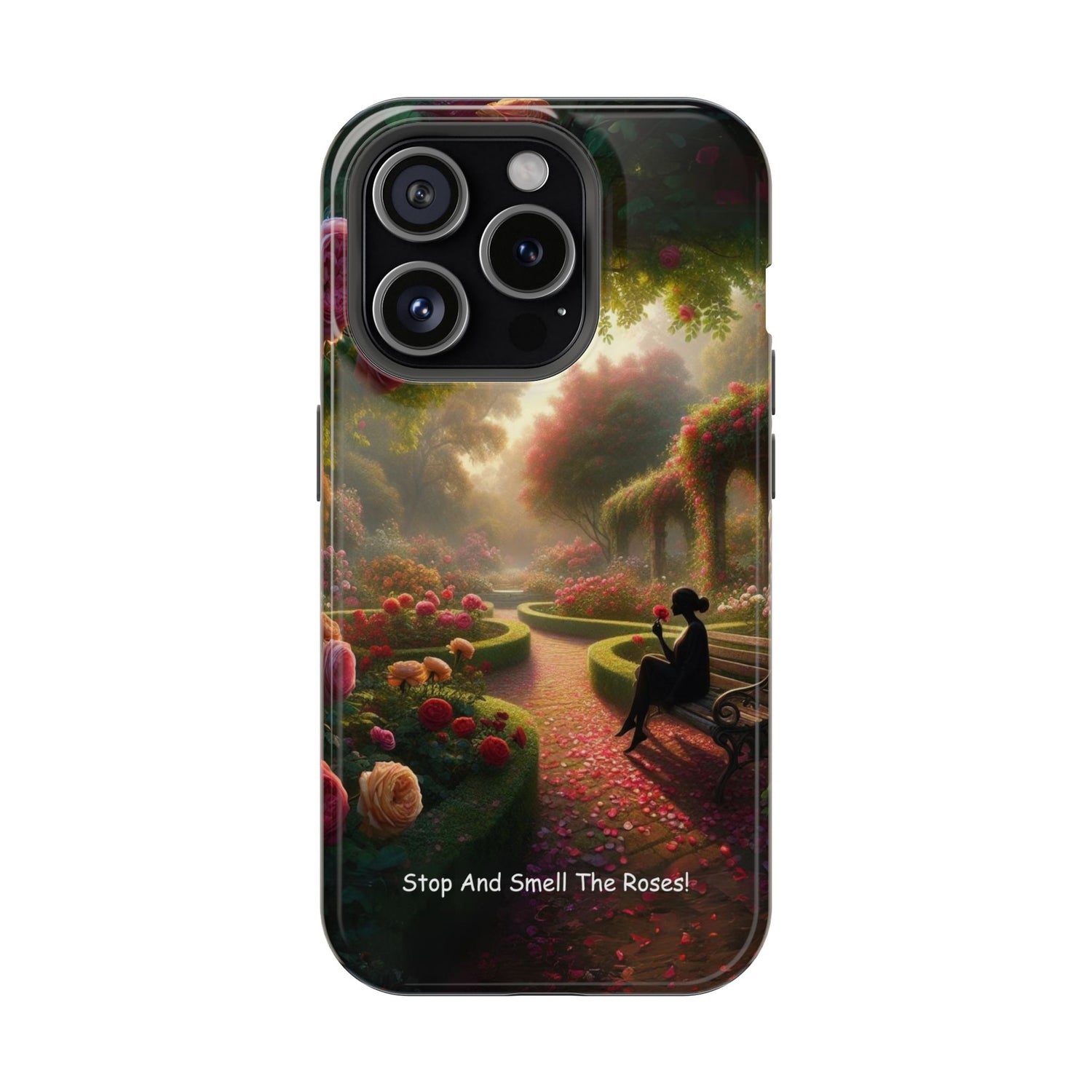 Stop And Smell The Roses Impact-Resistant phone Cases, iphone & Samsung