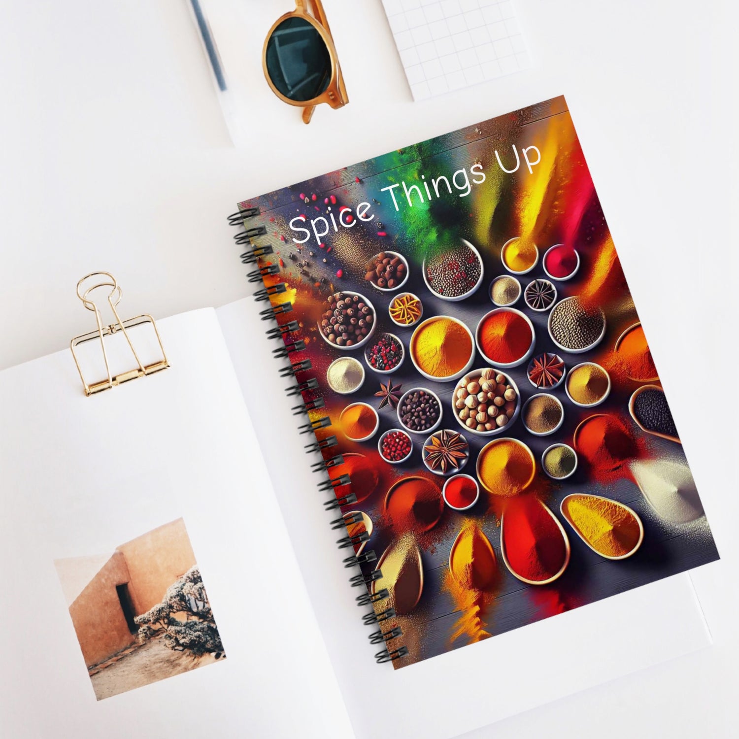 Spice Things Up Spiral Notebook