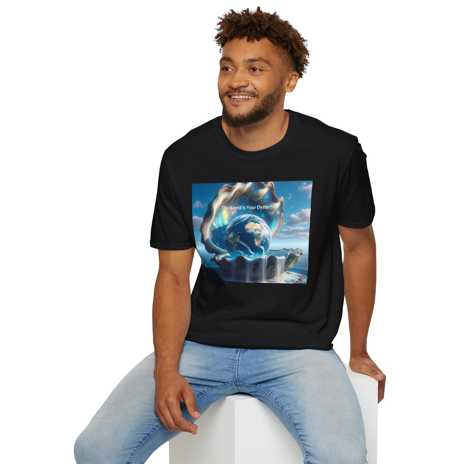 The World is Your Oyster Unisex Softstyle T-Shirt