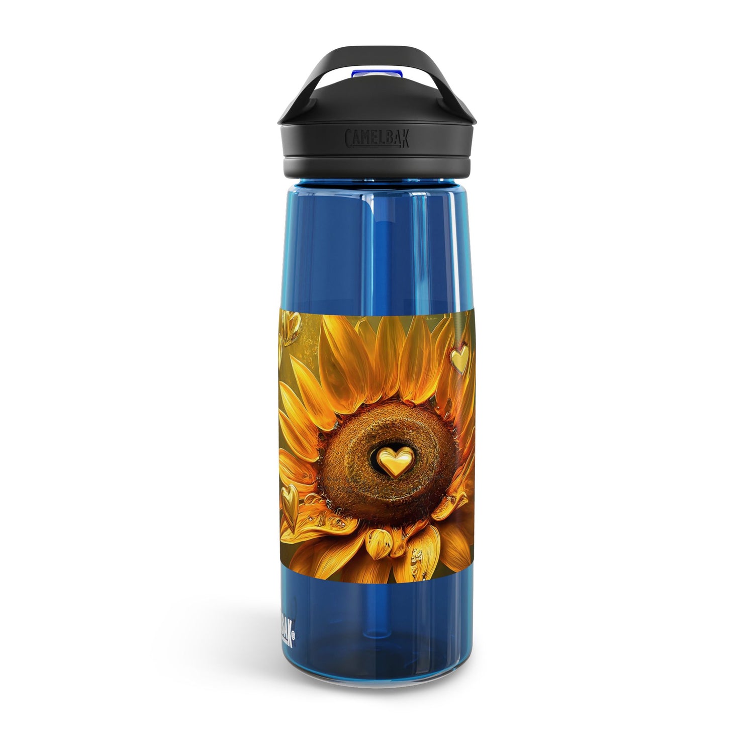 You Have A Heart Of Gold Transparent Design Water Bottle