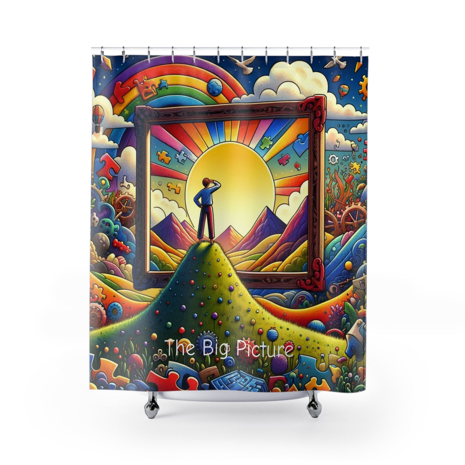 Big Picture Shower Curtains