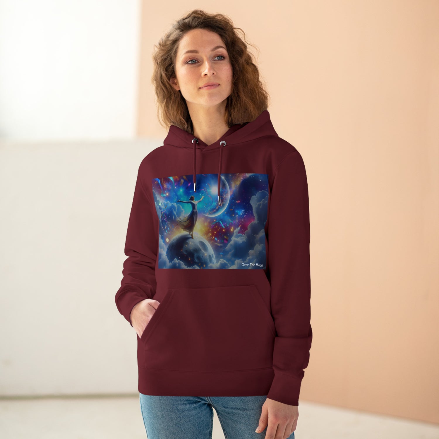 Over The Moon Eco-friendly Hoodie