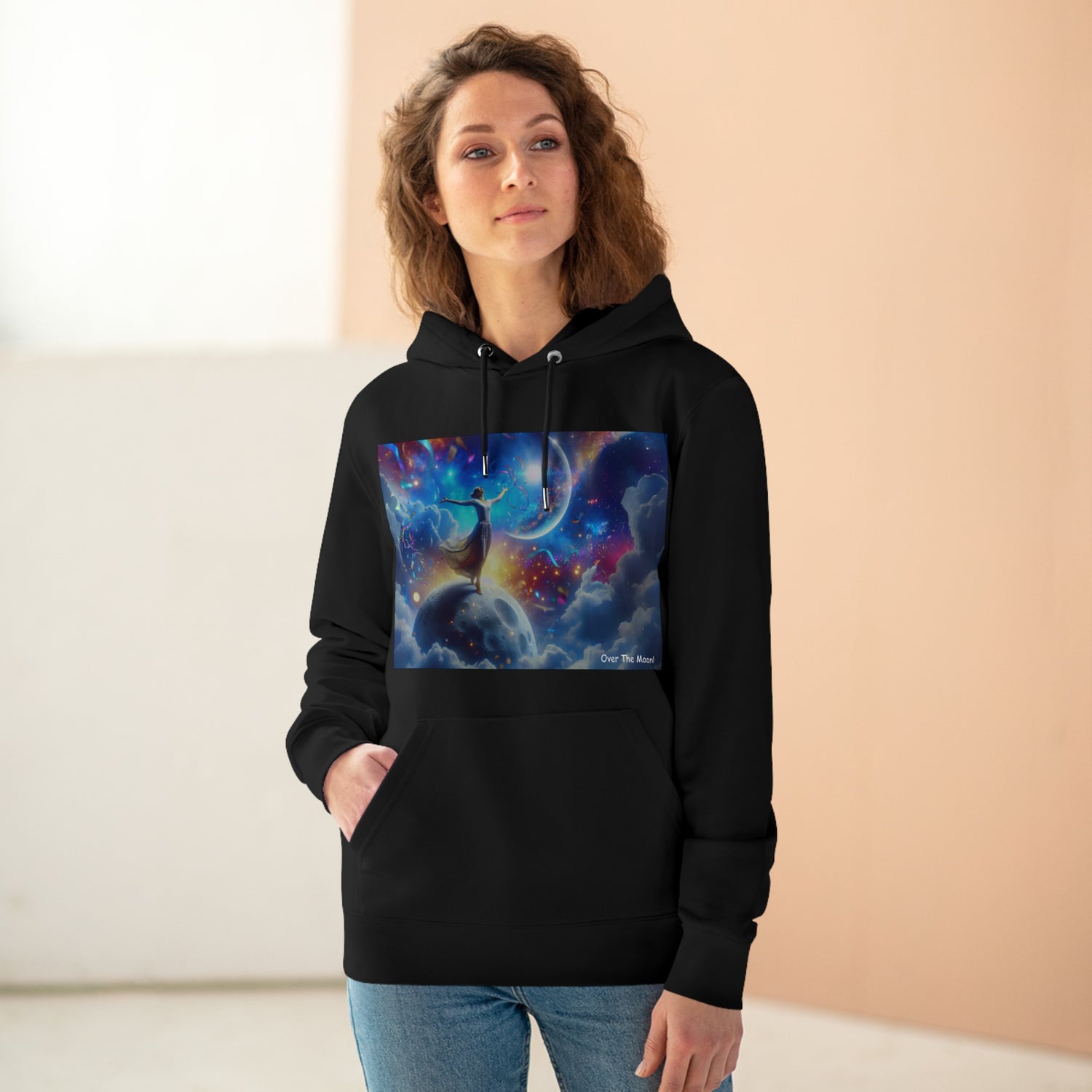 Over The Moon Eco-friendly Hoodie