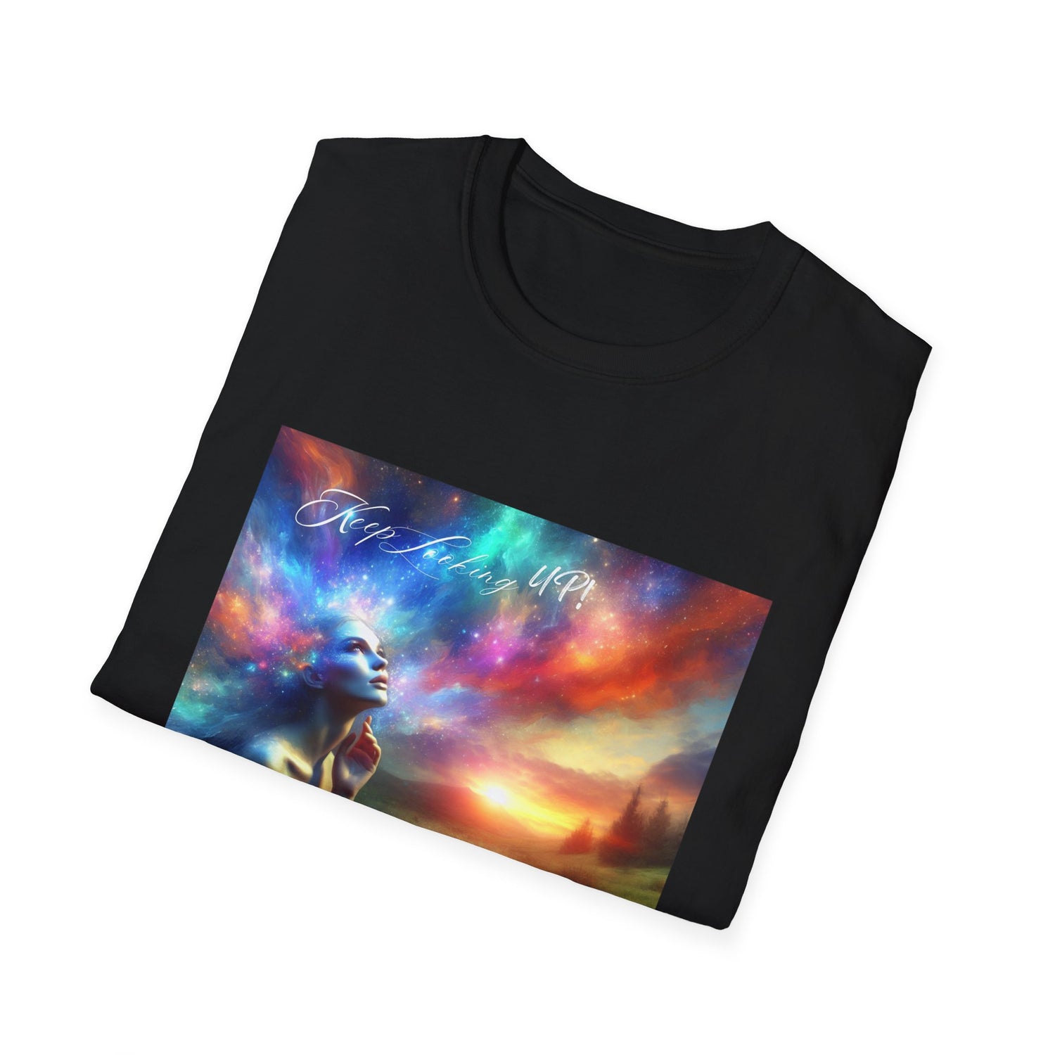 Keep Looking Up! Unisex Softstyle T-Shirt