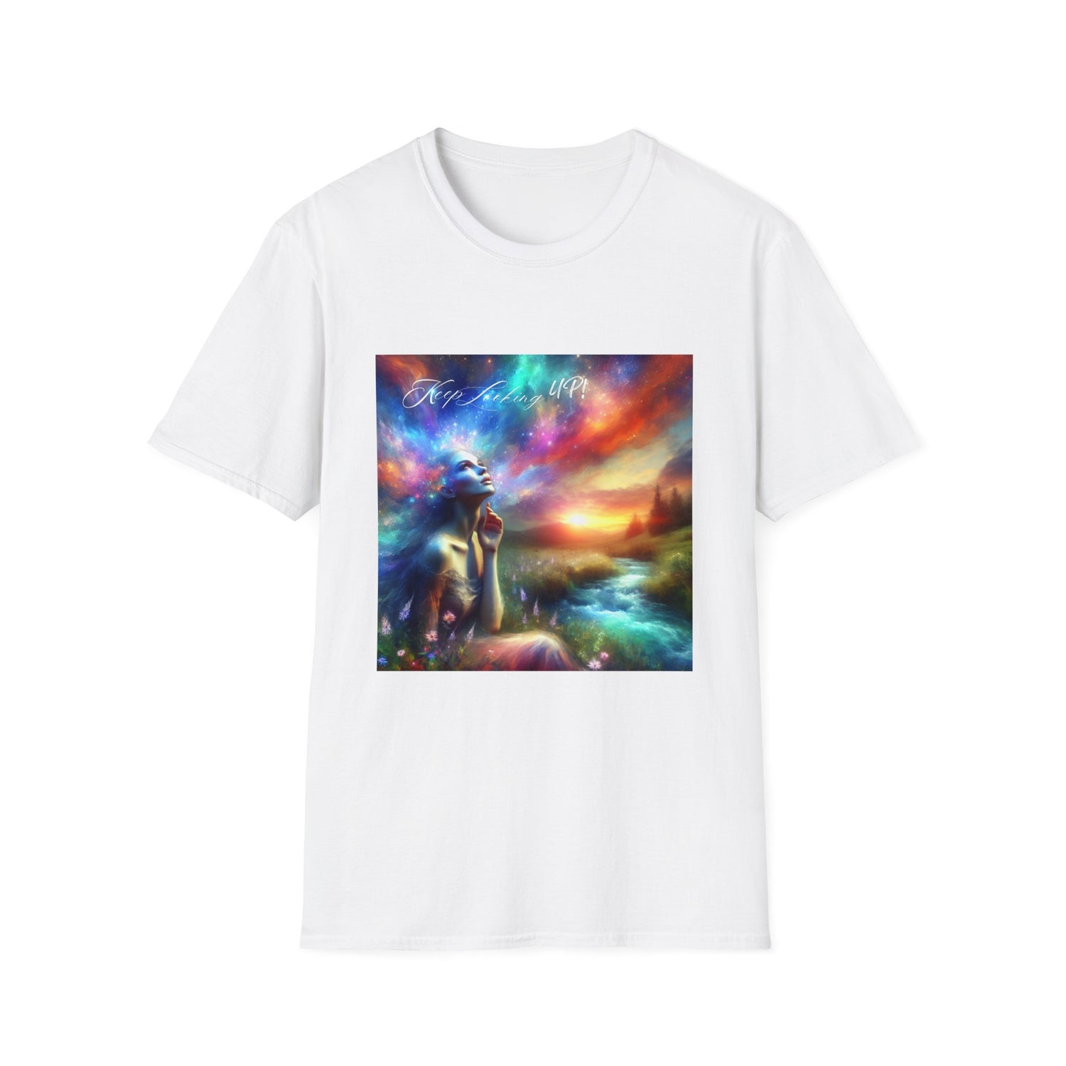 Keep Looking Up! Unisex Softstyle T-Shirt