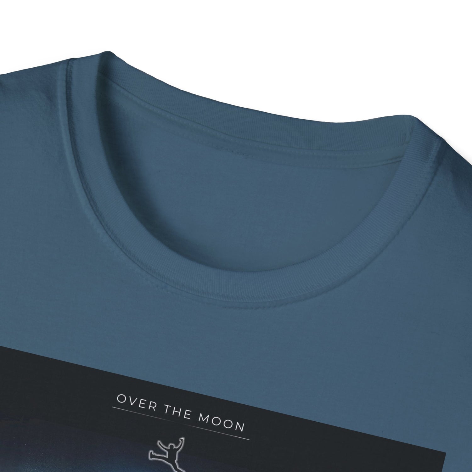 Over The Moon Unisex Softstyle T-Shirt