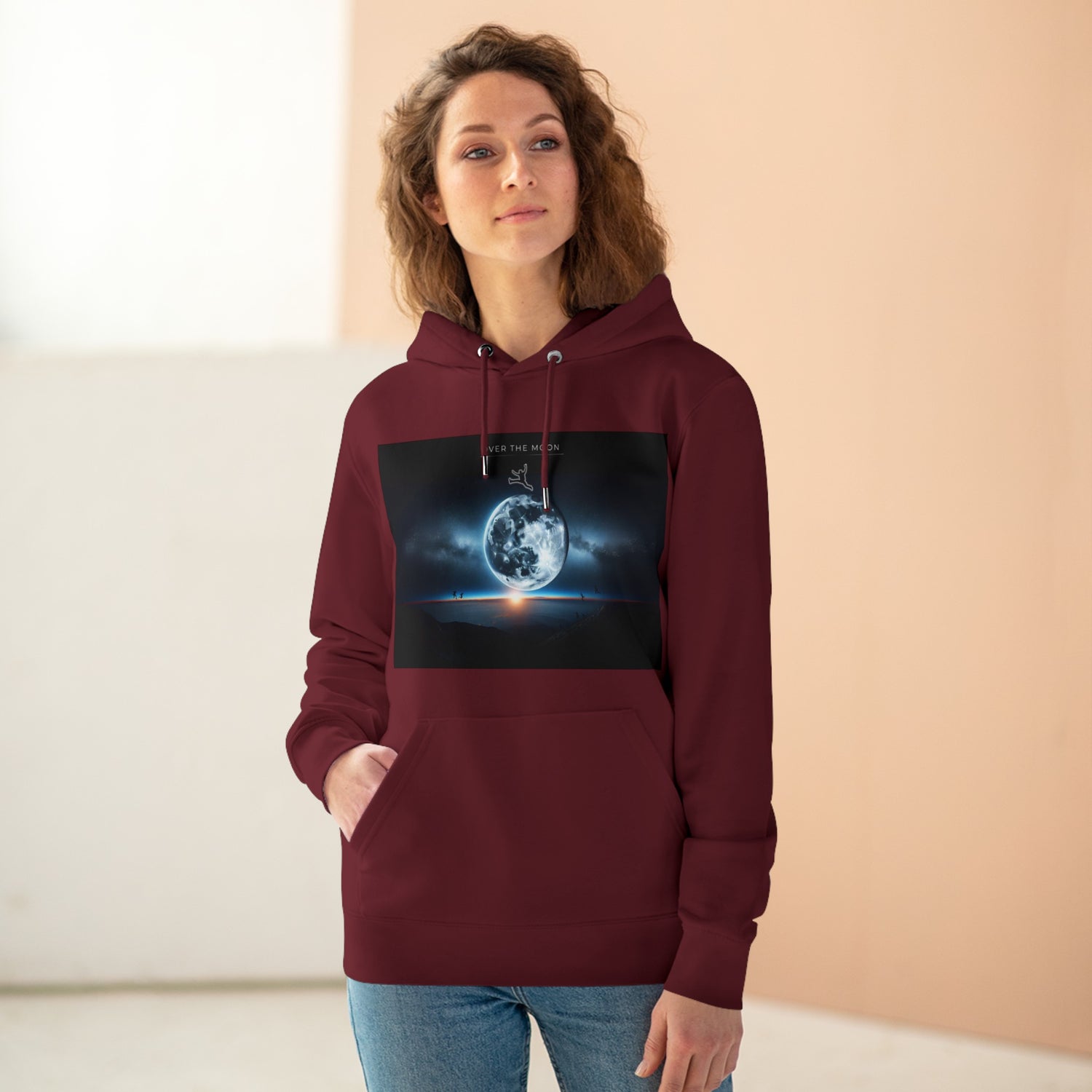 Over The Moon Eco-friendly Hoodie