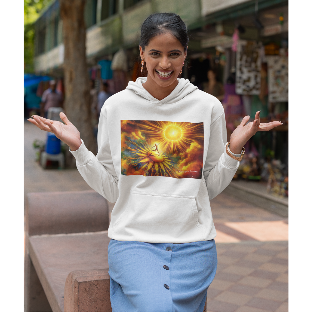 Walking on Sunshine Eco-friendly Hoodie