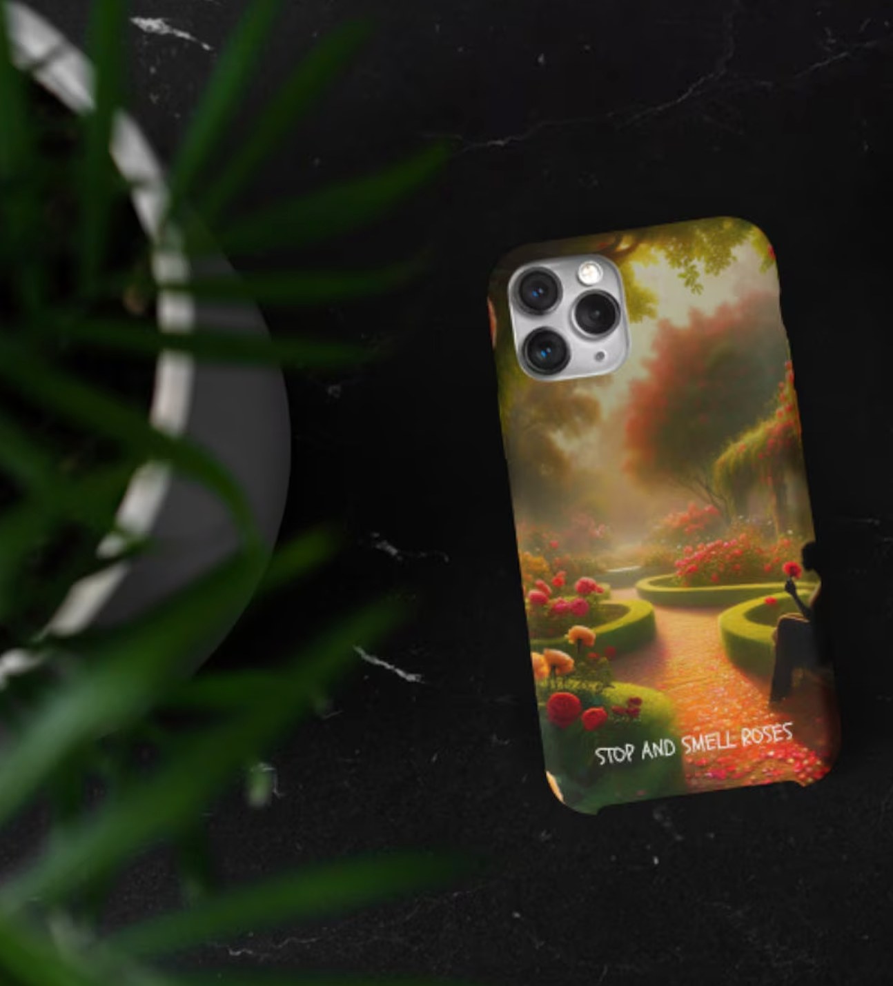 Stop And Smell The Roses Impact-Resistant phone Cases, iphone & Samsung