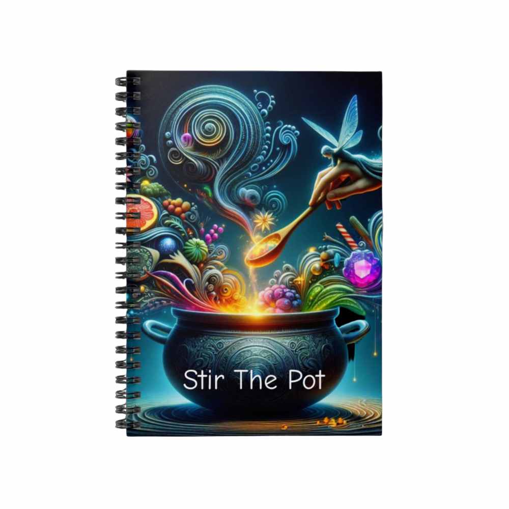 Stir The Pot Spiral Notebook